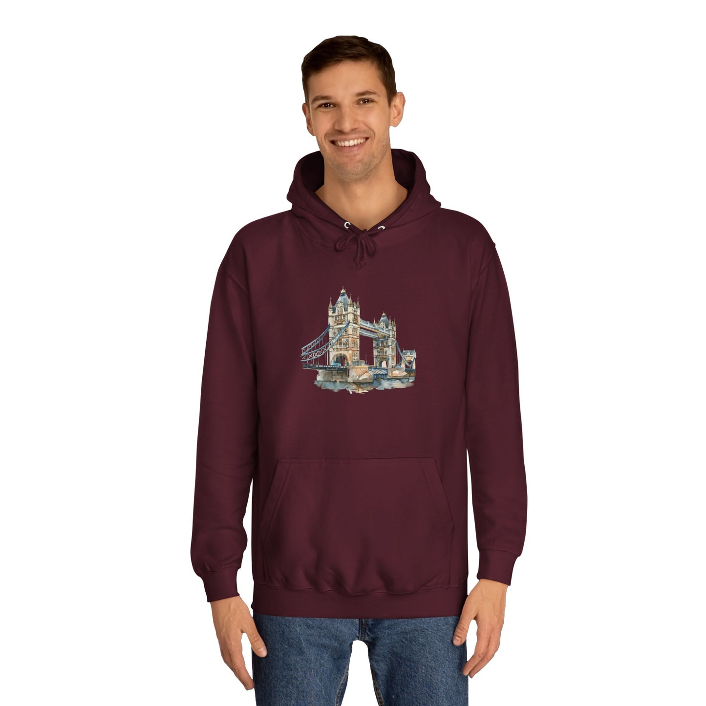 Tower Bridge - Iconic Unisex College Hoodie