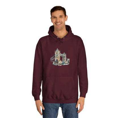 Tower Bridge - Iconic Unisex College Hoodie