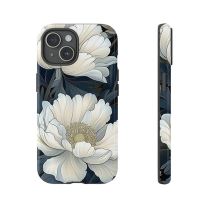 Elegant Floral Phone Case, Floral iPhone Cover, Flower Art Phone Case, Eco-Friendly Mobile Protection, Tough & Stylish Phone Case