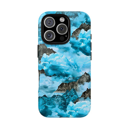Mountain Wave Phone Case - Adventure Gear, Outdoor Gifts, Stylish Cases, Trendy Accessories, Nature Lovers