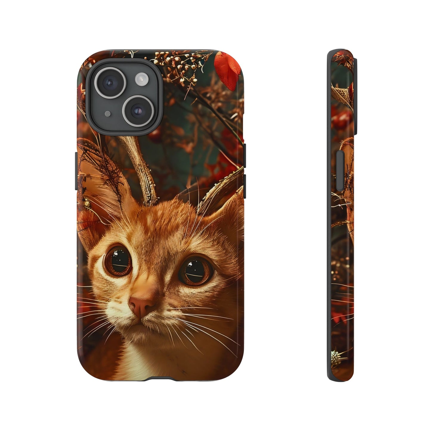 Cat Themed Phone Case, Tough Cases for Cat Lovers, Unique Pet Gifts, Animal Chic Accessories, Personalized Phone Protector
