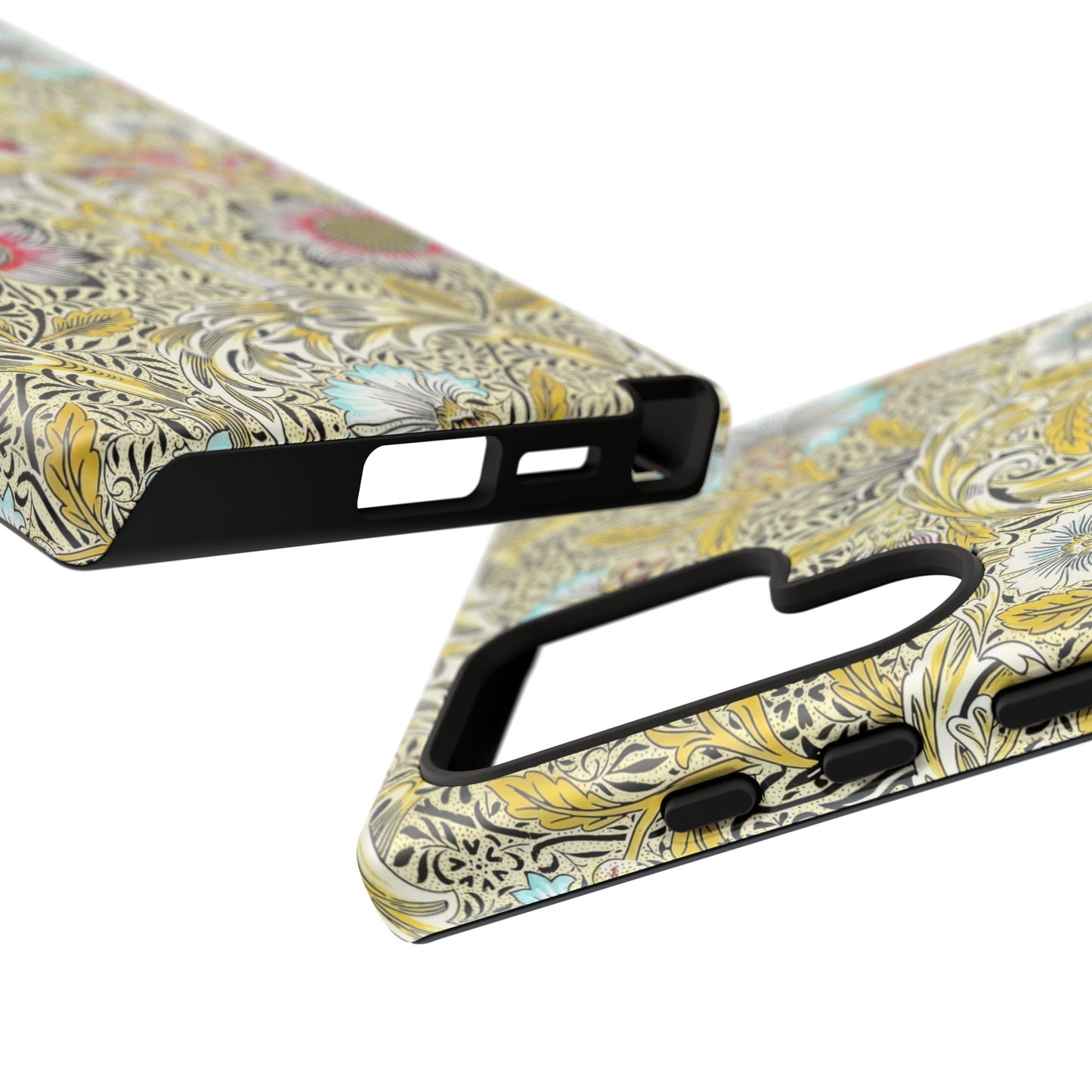 Floral Phone Case - Tough Cases, Floral Design, Stylish, Protective, Unique Gift for Her, Phone Accessories
