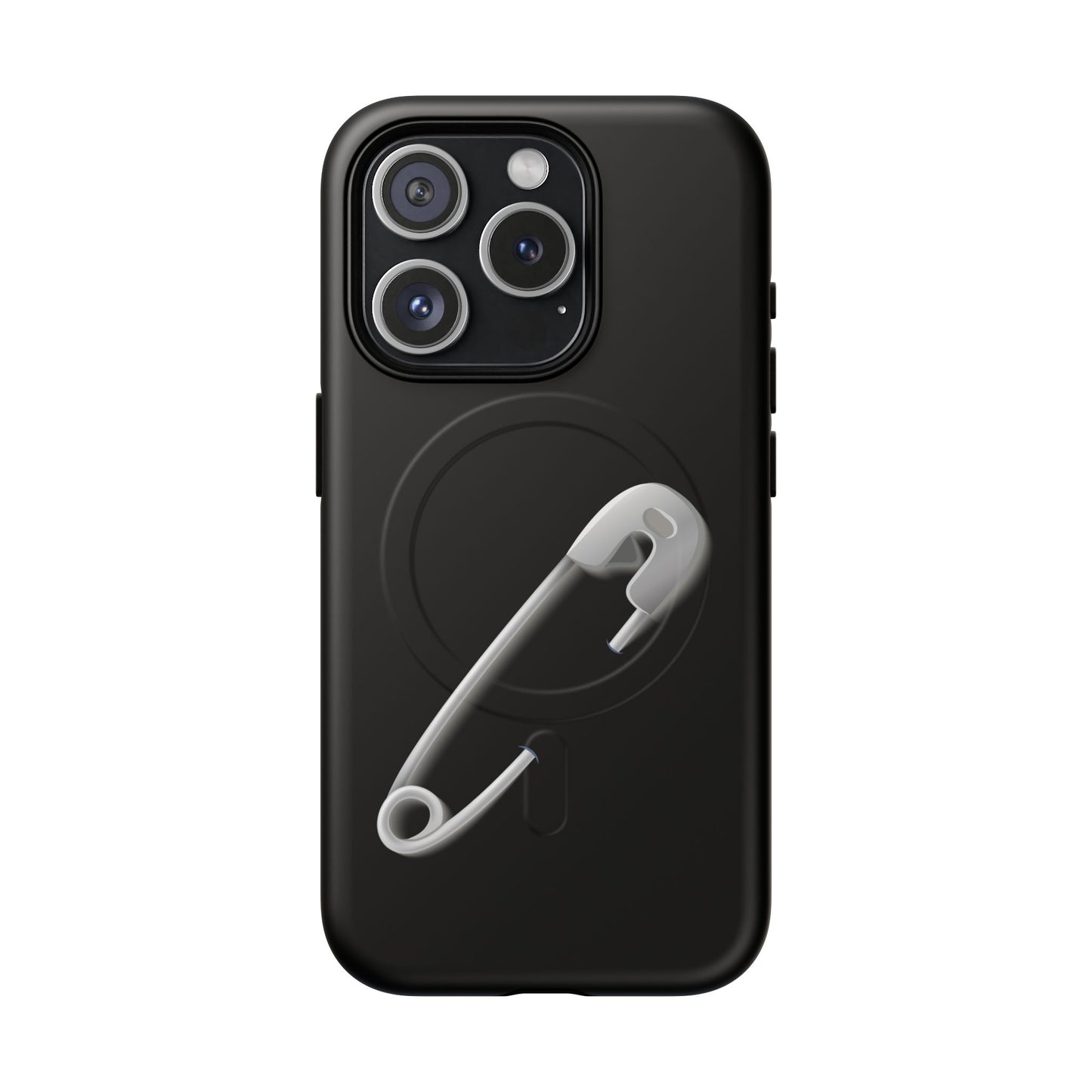 Tough Magnetic Phone Case featuring Safety Pin Design, Stylish Protector for iPhone, Unique Gifts for Friends, Trendy Mobile Cover, [...]