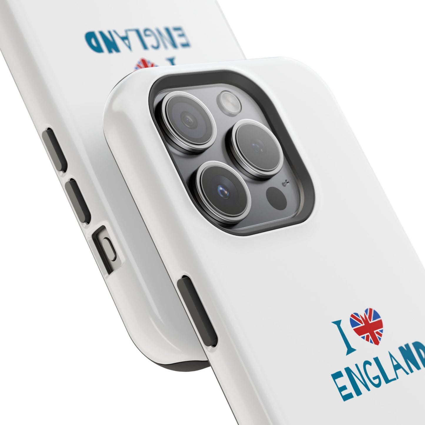 I Love England Magnetic Tough Cases, Phone Cover, Gift for Travelers, Souvenir, England Pride, Durable Phone Protection
