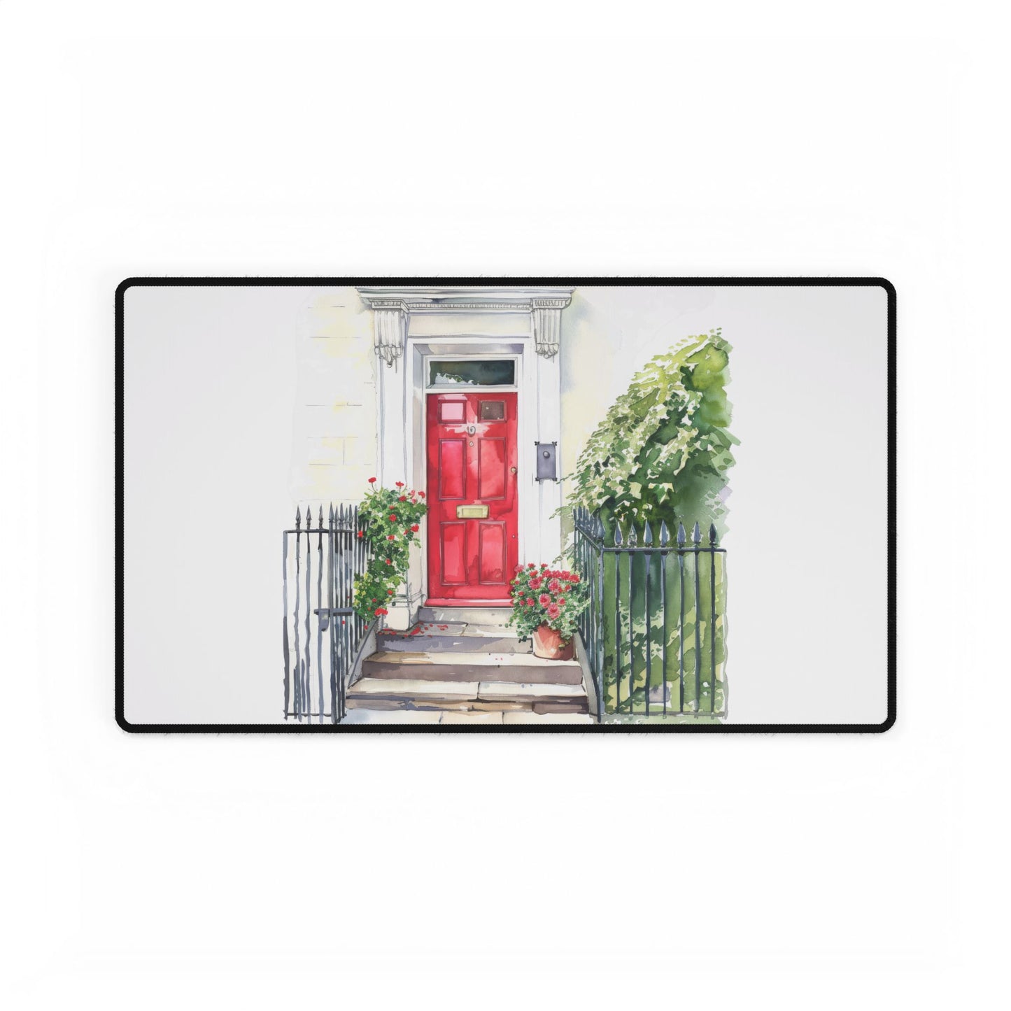 British Door Charming Desk Mats for Home Office Decor, Personalized Office Accessories, Desk Decor, Gift for Creative Minds