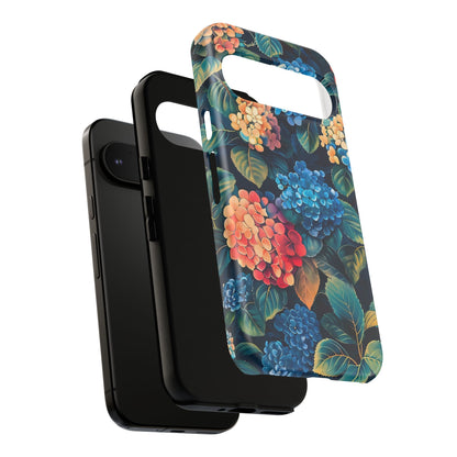 Floral Phone Case, Stylish Tough Case for Gardener Gift, Flower Lover Accessory, Pretty Floral Design, Protective Case