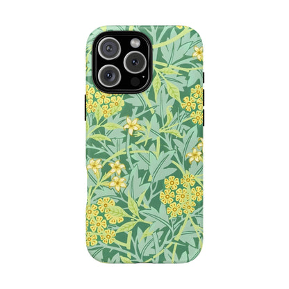 Tough Cases Organic Floral Phone Case, Stylish iPhone Cover, Eco-Friendly Gift, Nature Lover Accessory, Spring Decor, Unique Phone Protector