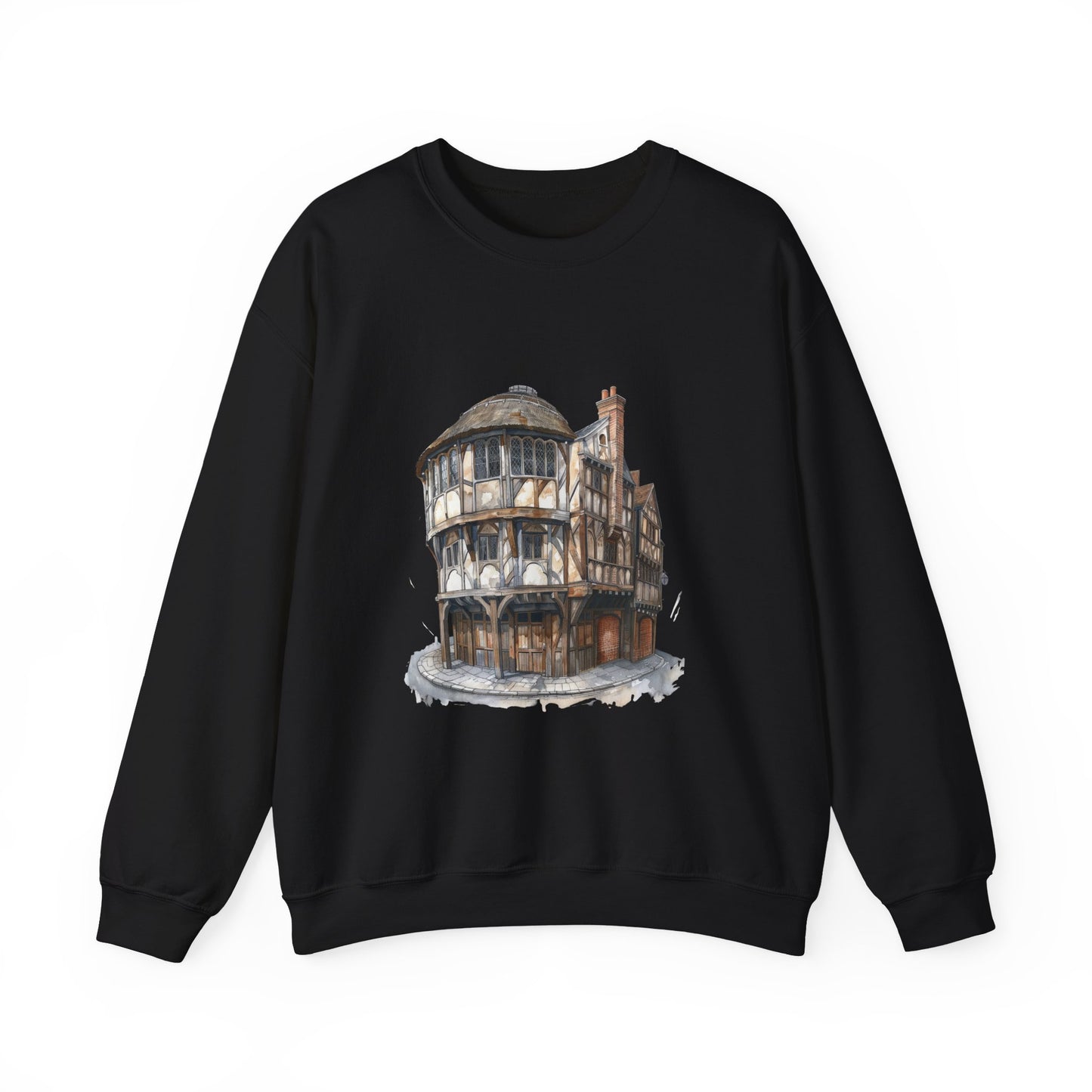 Unisex Heavy Blend™ Crewneck Sweatshirt Durable - Cozy British Pub