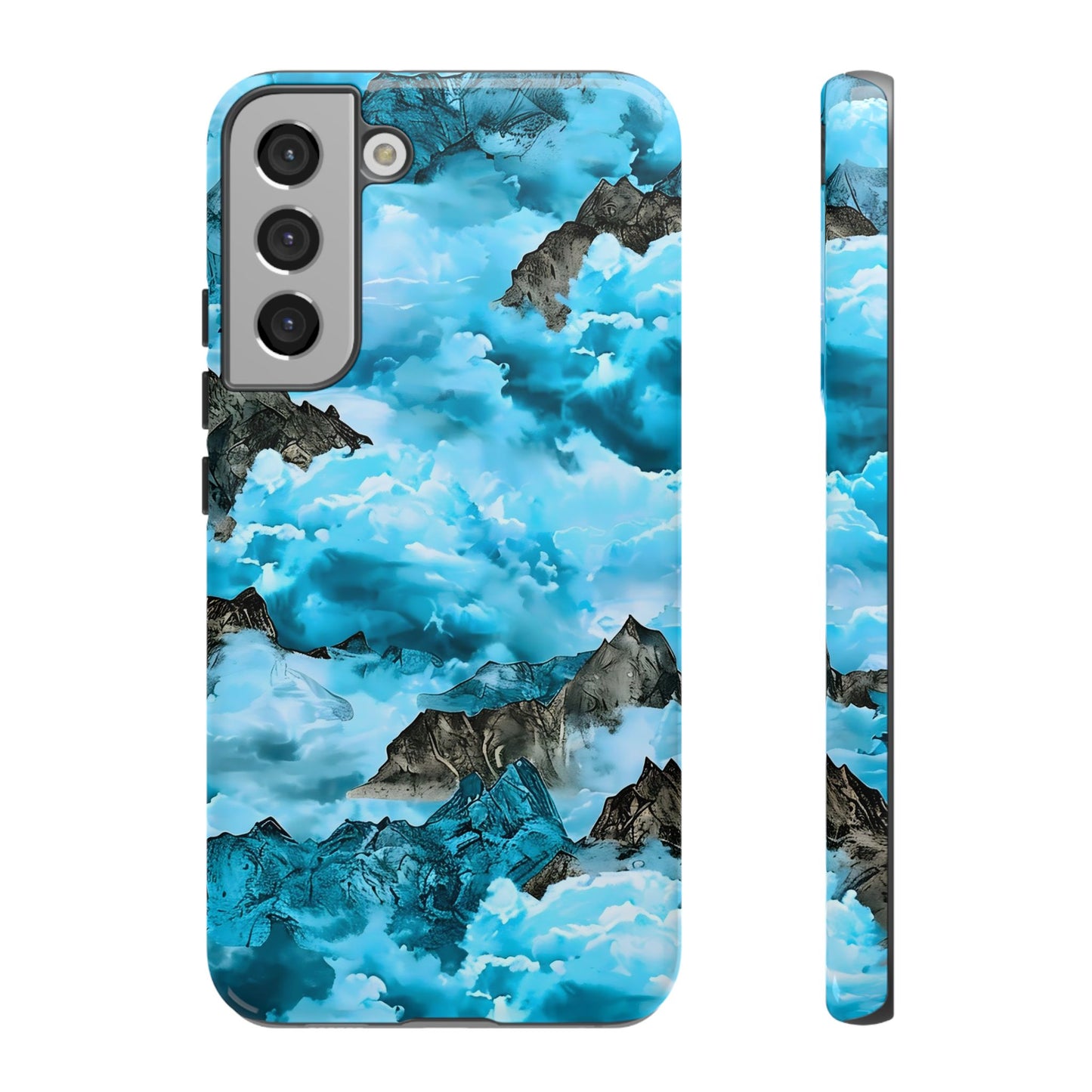 Mountain Wave Phone Case - Adventure Gear, Outdoor Gifts, Stylish Cases, Trendy Accessories, Nature Lovers