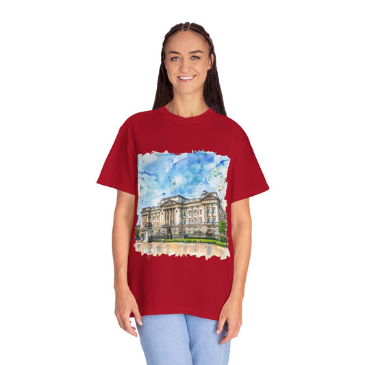 Unisex Garment-Dyed T-shirt - England Aesthetics - Embracing Classic British Charm and Style
