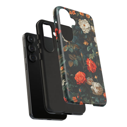 Floral Phone Case | Tough Cases with Elegant Design | Gift for Her, Mother's Day, Birthdays, Personalized, Trendy Tech Accessories