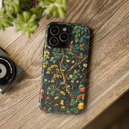 Floral Phone Case - Tough Cases, Colorful Nature Design, Gift for Flower Lovers, Phone Accessory, Unique Cell Phone Cover