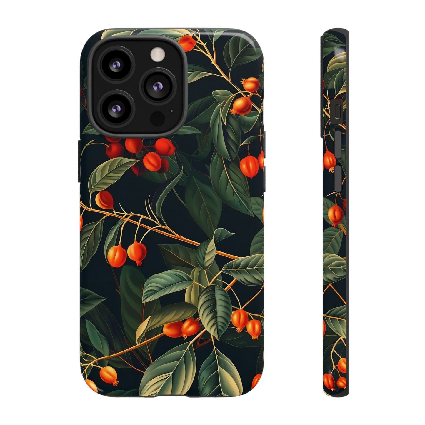 Tough Cases, Floral Phone Case, Nature-Inspired Tech, Unique Gift, Phone Accessory, Botanical Design, Fall Vibes