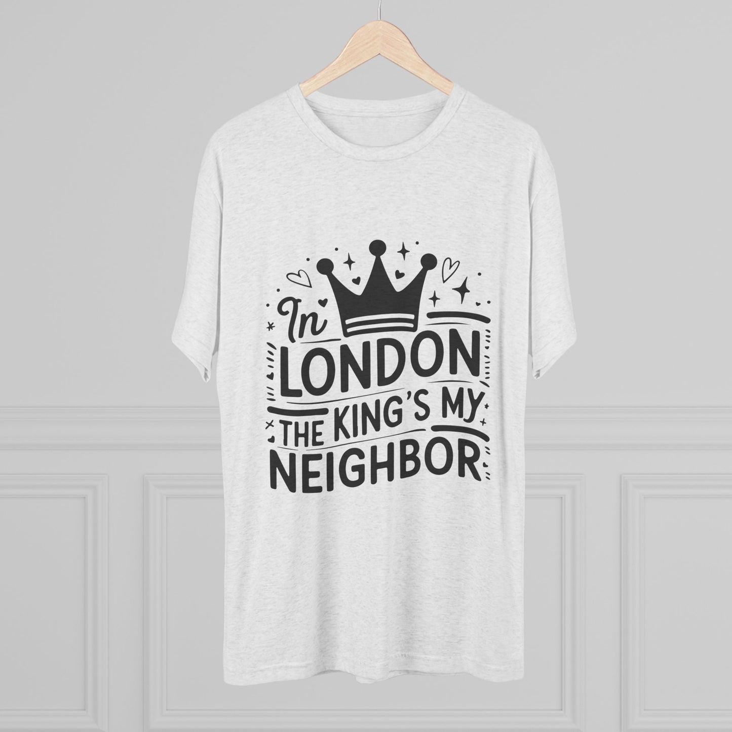 King's Neighbour in London Unisex Tri-Blend Crew Tee