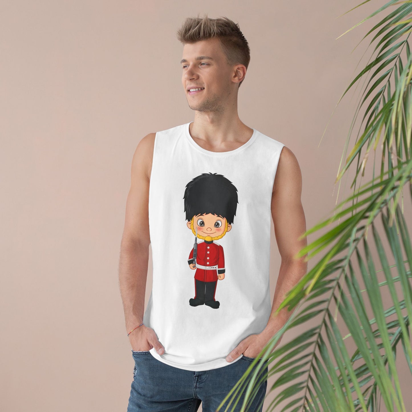 Unisex Barnard Tank - British Soldier - Classic Military Elegance and Honor