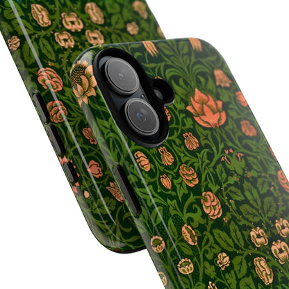 Crimson Leaf Whirl – Phone Case - Tough Cases