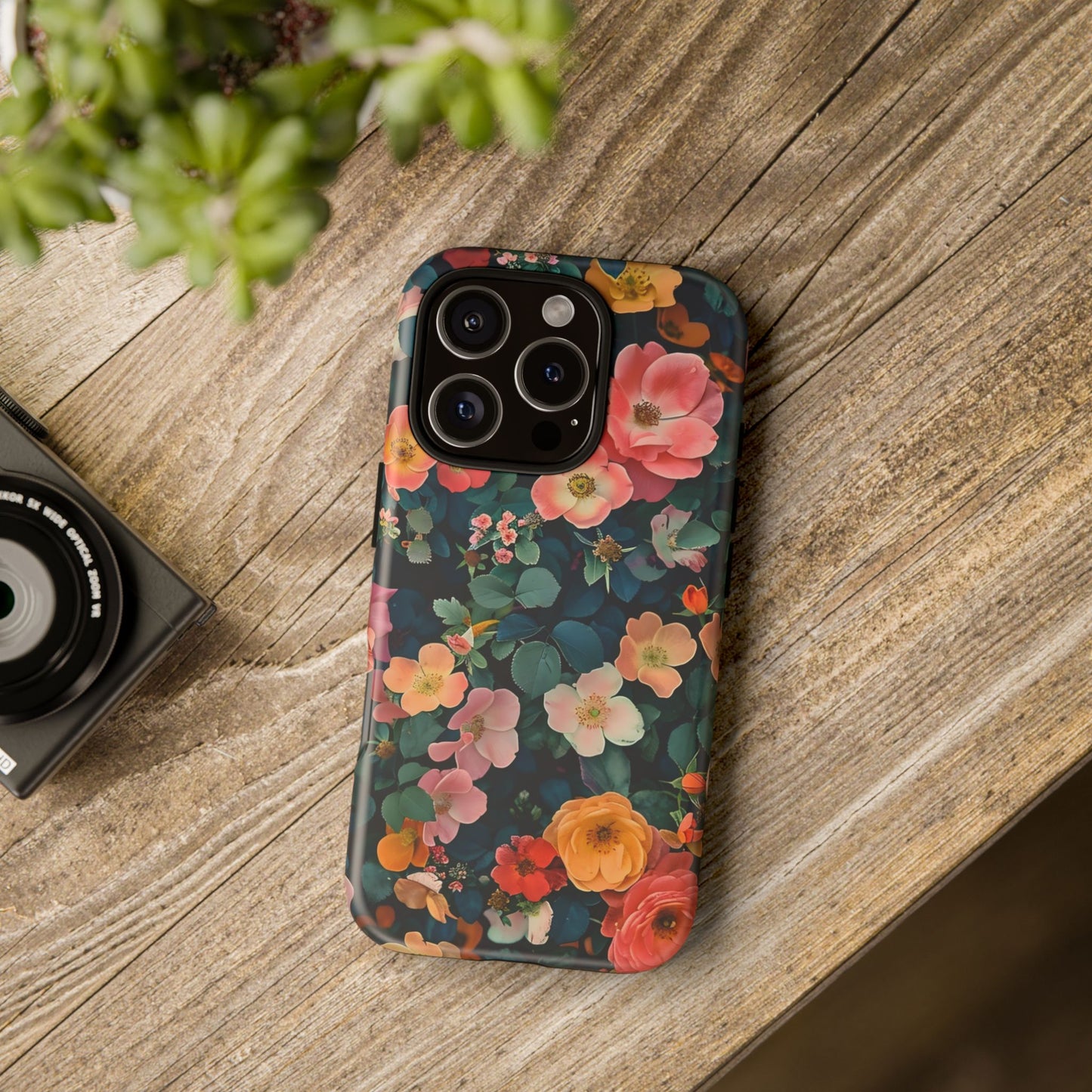 Floral Phone Case | Tough Cases | Stylish Protection, Flower Design, Gift for Her, Trendy Accessory, Cute Phone Covers, Spring Vibe