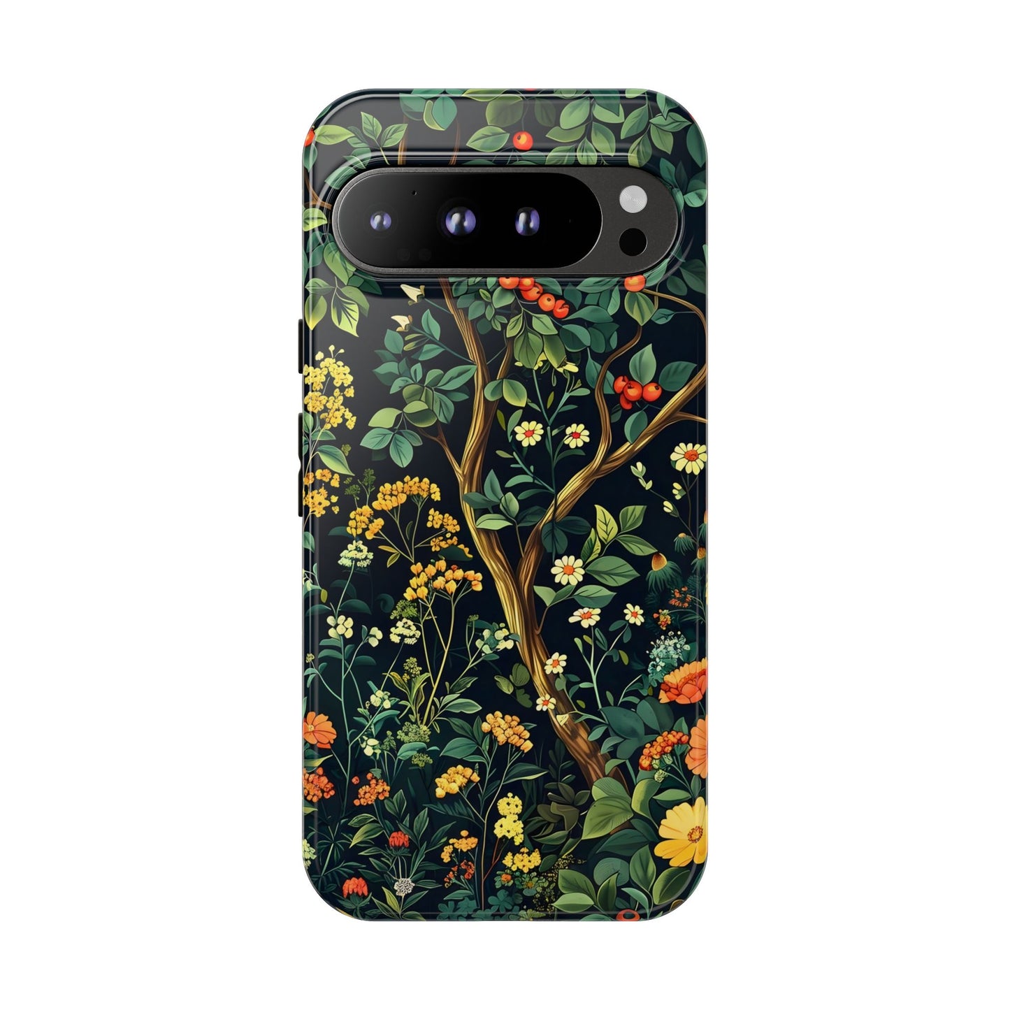 Floral Phone Case - Tough Cases, Colorful Nature Design, Gift for Flower Lovers, Phone Accessory, Unique Cell Phone Cover