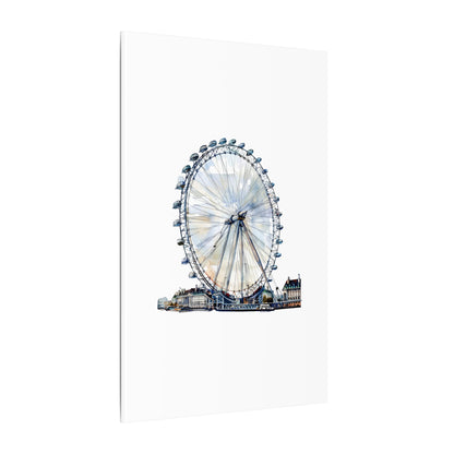 London Eye Canvas Print, Wall Art Decor, Travel Gift, Home Decoration, Unique Art Piece