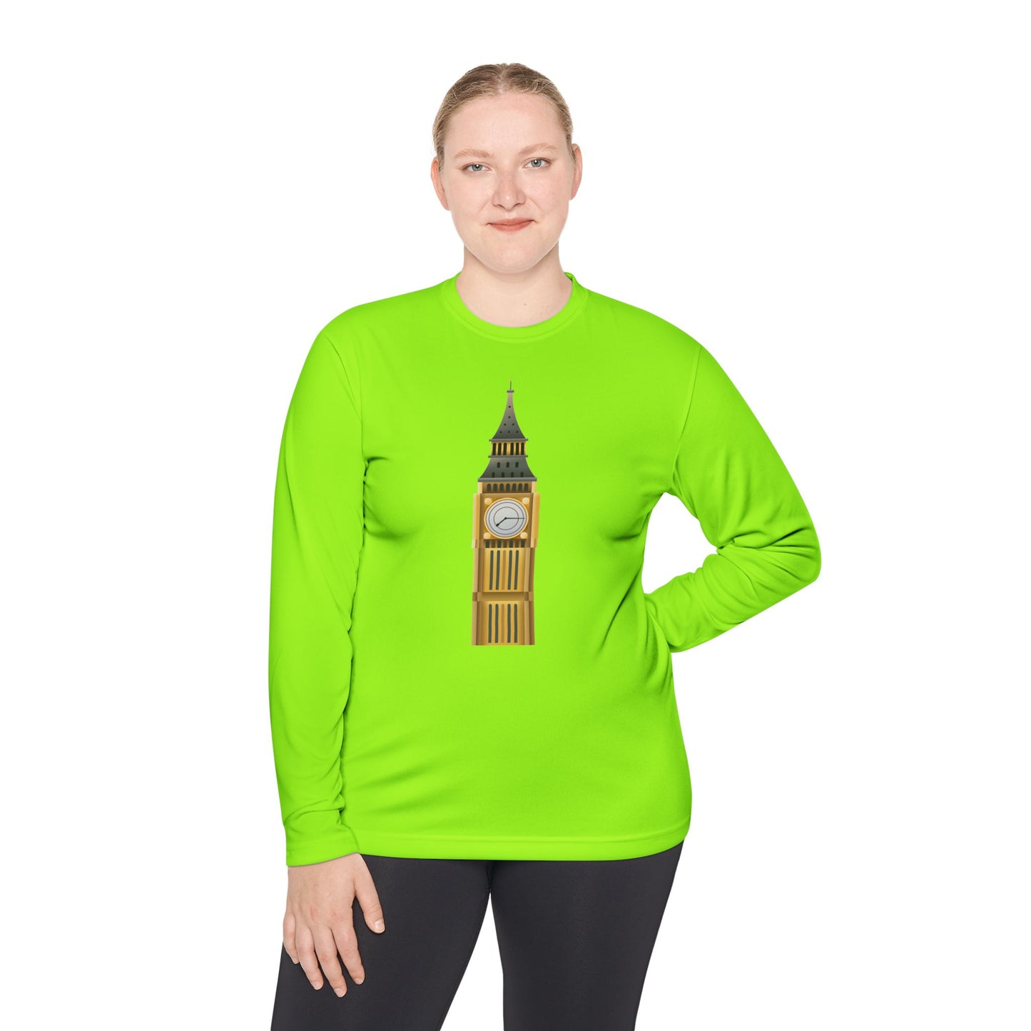Unisex Lightweight Long Sleeve Tee - Big Ben and British Heritage
