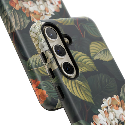 Floral Phone Case - Tough Cases, Nature Lover Gift, Floral Design, Botanical Phone Cover, Stylish Cellphone Accessory, Mother's Day Gift