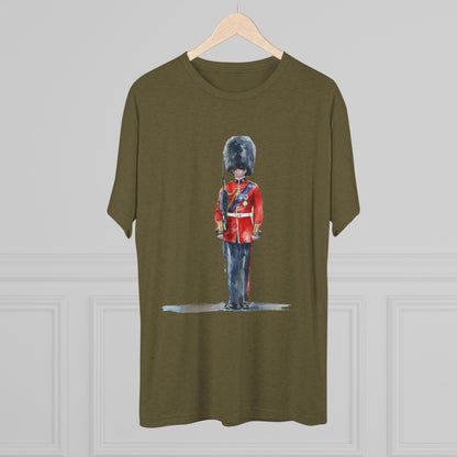 Red Jacket - Bodmin Keep: Cornwall's Army Museum Trendy Unisex Tri-Blend Crew Tee