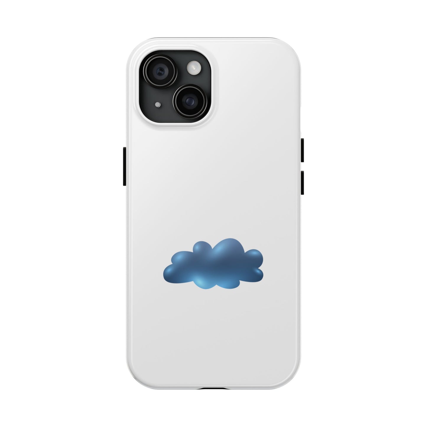 Cloudy Tough Phone Cases, Protective Cases for iPhones, Cute Cloud Design, Ideal Gift for Students, Stylish Accessories for Everyone