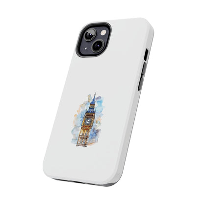 London Big Ben Tough Phone Case - Durable Protection with a Splash of Art