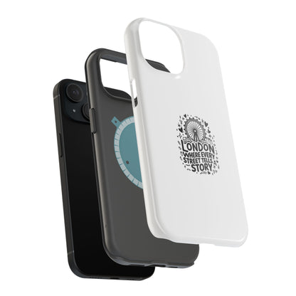 London Story Magnetic Tough Case - Unique Design for Travel Lovers