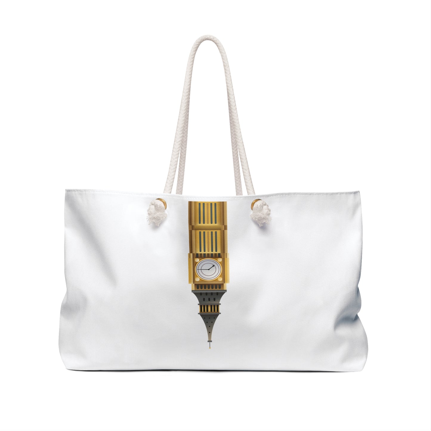 London Big Ben Weekender Bag - Travel Tote, Beach Bag, Vacation Bag, Overnight Bag, Gym Bag