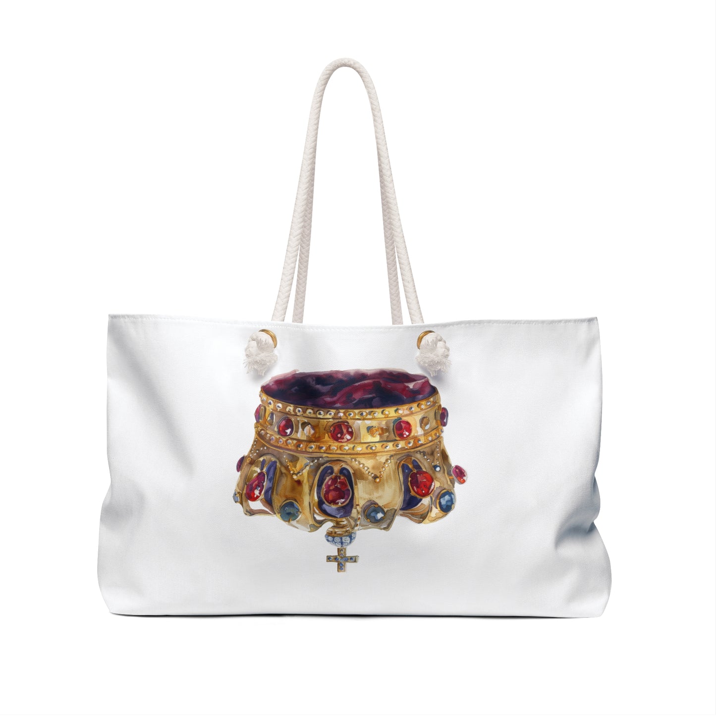 Royal Crown Weekender Bag - Perfect Travel Tote, Stylish Overnight Bag, Unique Gift for Travelers, Beautiful Storage Bag, Fashionable [...]