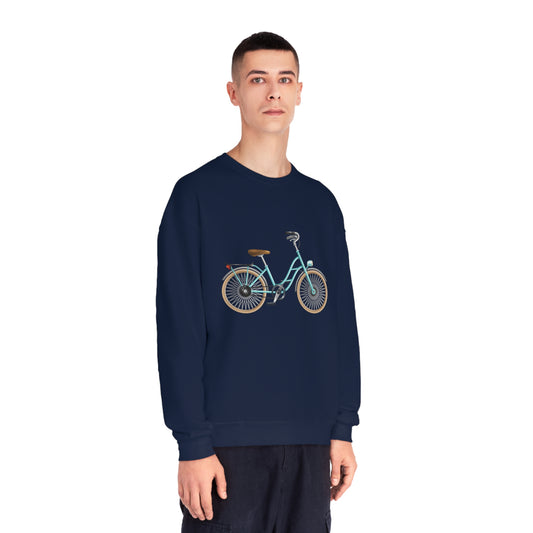 Unisex NuBlend® Crewneck Sweatshirt - Elegant Bicycle