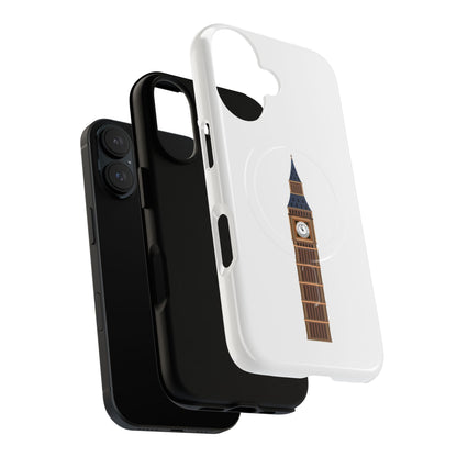 Tough Magnetic Phone Cases with Iconic Big Ben Design, Phone Protector, Unique Gift, London Souvenir, Magnetic Case for Phones
