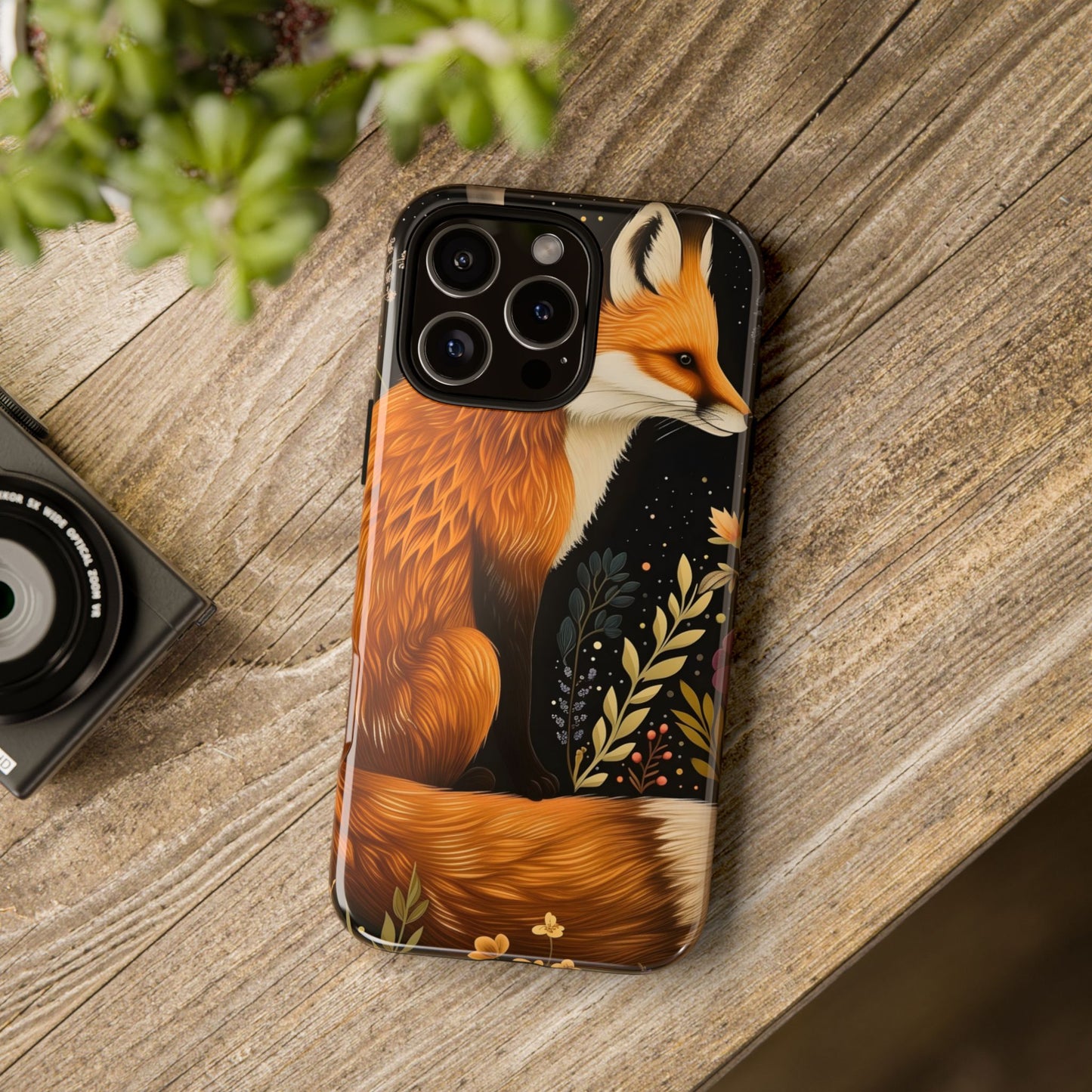 Vibrant Fox Phone Case - Tough, Stylish, and Unique, Perfect Gift for Nature Lovers, Wildlife Enthusiasts, Birthdays, Holidays