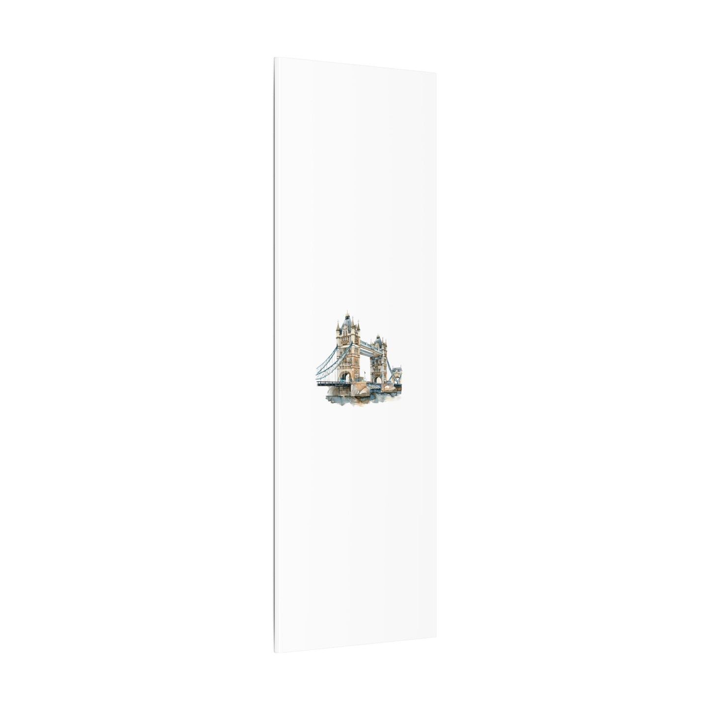 London Bridge Matte Canvas Wall Art, Elegant Home Decor, Unique Gift for Art Lovers, Travel Enthusiast Wall Decor, Modern Aesthetic