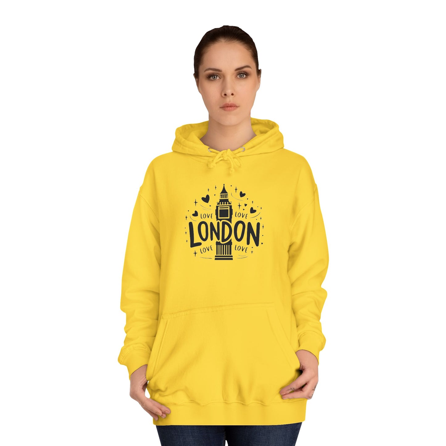 Unisex College Hoodie - Lovely London