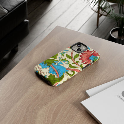 Tough Floral Phone Case - Artistic Smartphone Cover, Floral Print Gift, Protective Case | For Nature Lovers, Stylish Accessory, Phone [...]