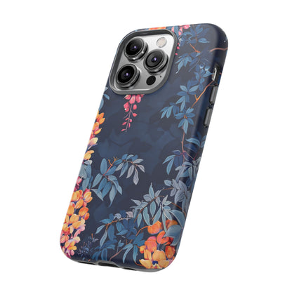 Floral iPhone Case, Tough Phone Cover, Gift for Her, Nature Lover Accessory, Spring Decor, Unique Floral Design