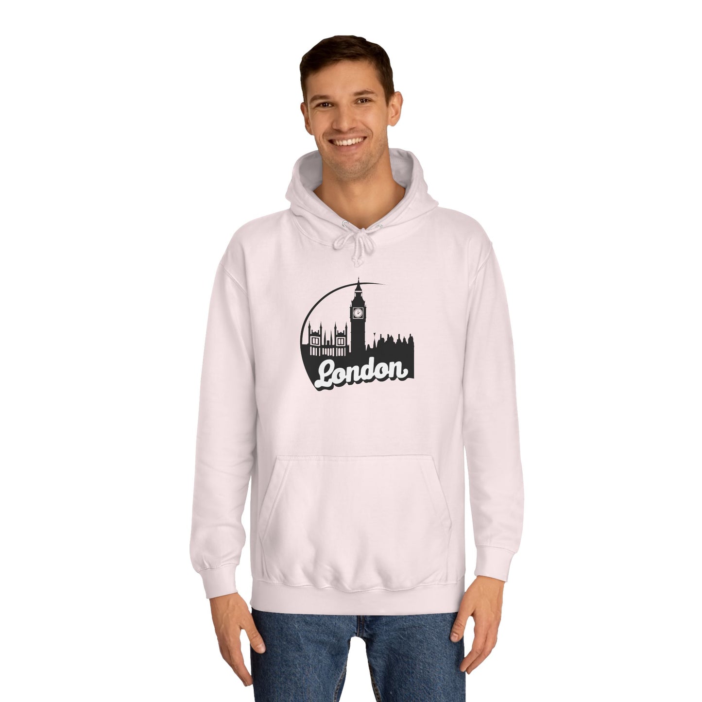 Unisex College Hoodie - Peaceful London