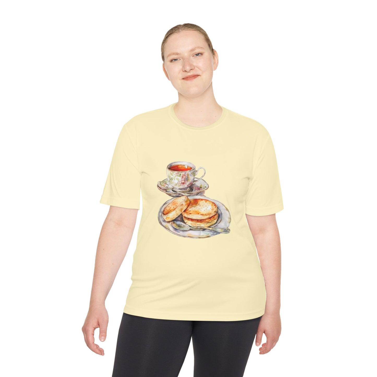 Unisex Moisture Wicking Tee - Gourmet Food Art Print for Kitchen Decor