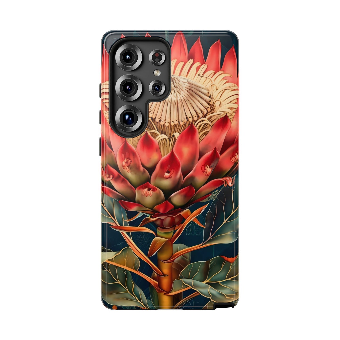 Tough Cases: Vibrant Floral Phone Case, Tough Phone Covers, Floral Art Cases, Nature Design Accessories, Gift for Nature Lovers