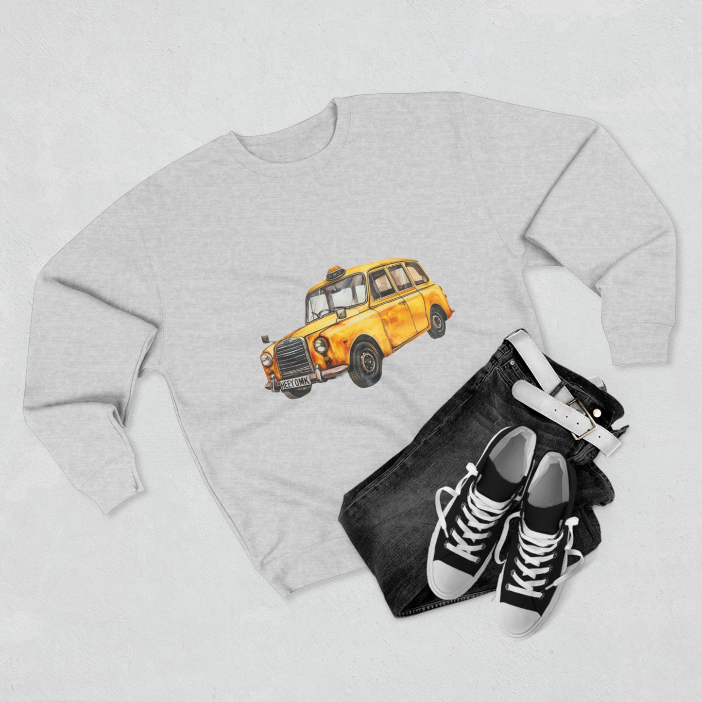 Unisex Crewneck Sweatshirt - Classy Vintage Car