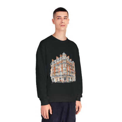 Unisex NuBlend® Crewneck Sweatshirt - British Historic House Classic Architectural Elegance