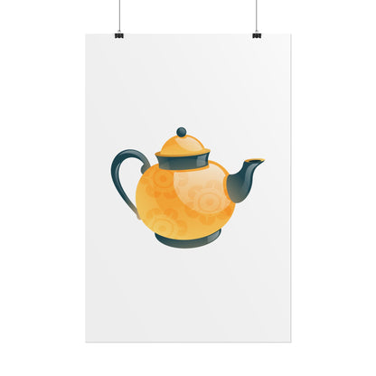Vintage Tea Pot Rolled Posters