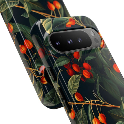 Tough Cases, Floral Phone Case, Nature-Inspired Tech, Unique Gift, Phone Accessory, Botanical Design, Fall Vibes