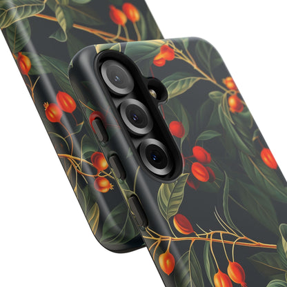 Tough Cases, Floral Phone Case, Nature-Inspired Tech, Unique Gift, Phone Accessory, Botanical Design, Fall Vibes