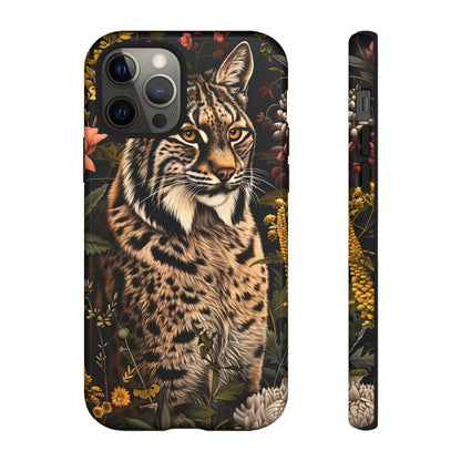 Wildlife Phone Case with Lynx Design, Tough Cases, Animal Lovers Gift, Nature Inspired Accessories, Unique Tech Protection