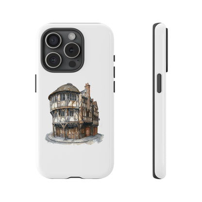 Artistic Phone Case - Tough Cases with Historic Building Design