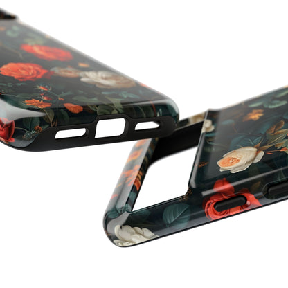 Floral Phone Case | Tough Cases with Elegant Design | Gift for Her, Mother's Day, Birthdays, Personalized, Trendy Tech Accessories