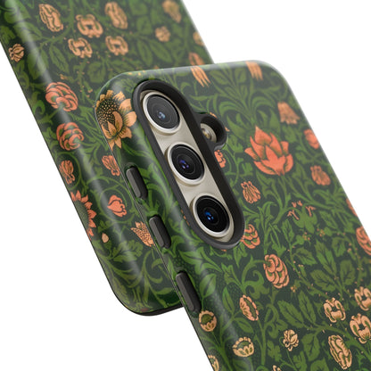Crimson Leaf Whirl – Phone Case - Tough Cases
